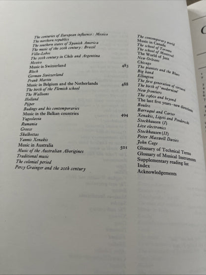 The Larousse Encyclopedia of Music Edited by Geoffrey Hindley Anthony Hopkins