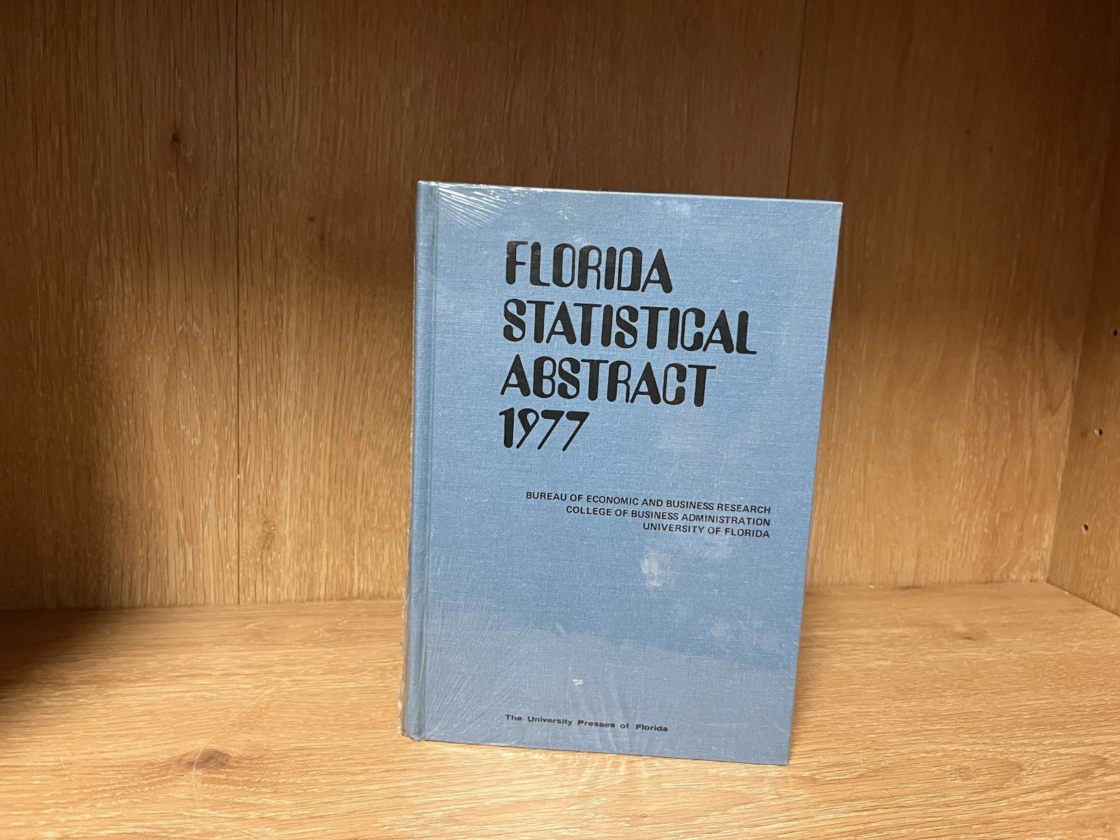 Florida Statistical Abstract 1977 Edition **BRAND NEW **