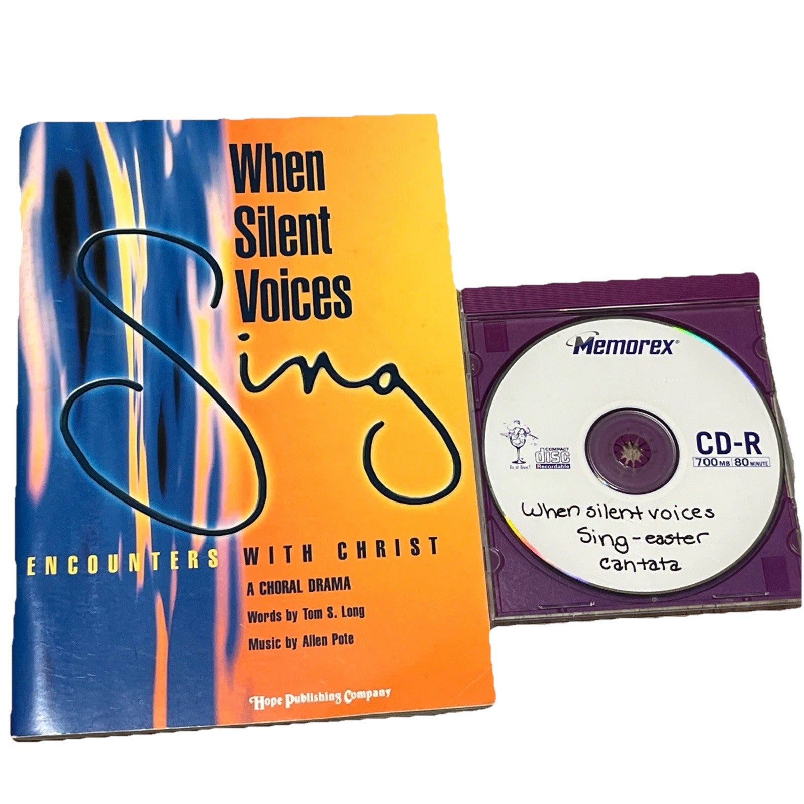 When Silent Voices Sing Encounters with Christ Choral Drama by Long & Pote CD-R