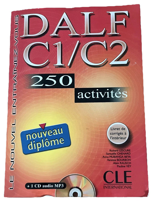 Nouveau dalf c1/c2 + 1 Cd Audio Mp3 - 250 Activites  Lescure, Richa... French Ed