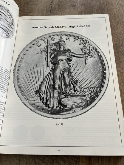 Auctions By Bowers & Merena The WESTCHESTER COLLECTION.Coin Auction Catalog 1987