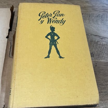 Peter Pan y Wendy j.m. barrie Very Rare Spanish Edition 1961