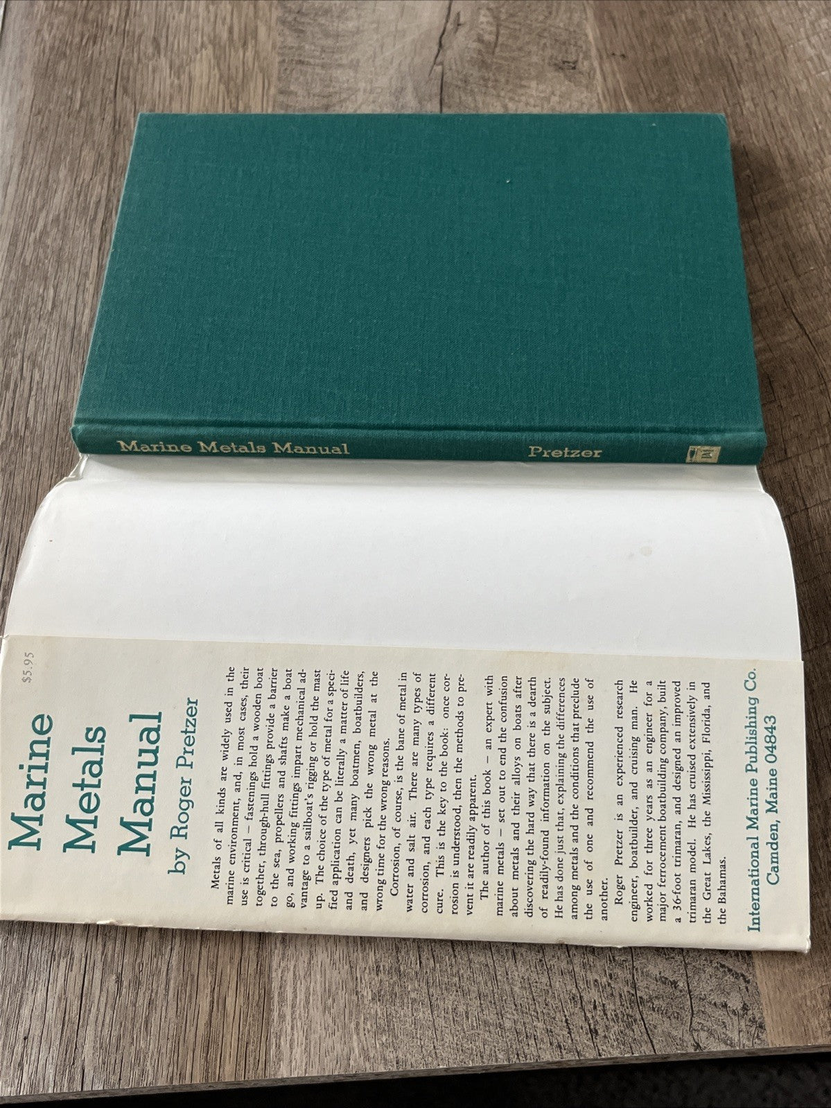 Vintage Marine Metals Manual: A Handbook For Boatmen, Builders & Dealers 1st Ed