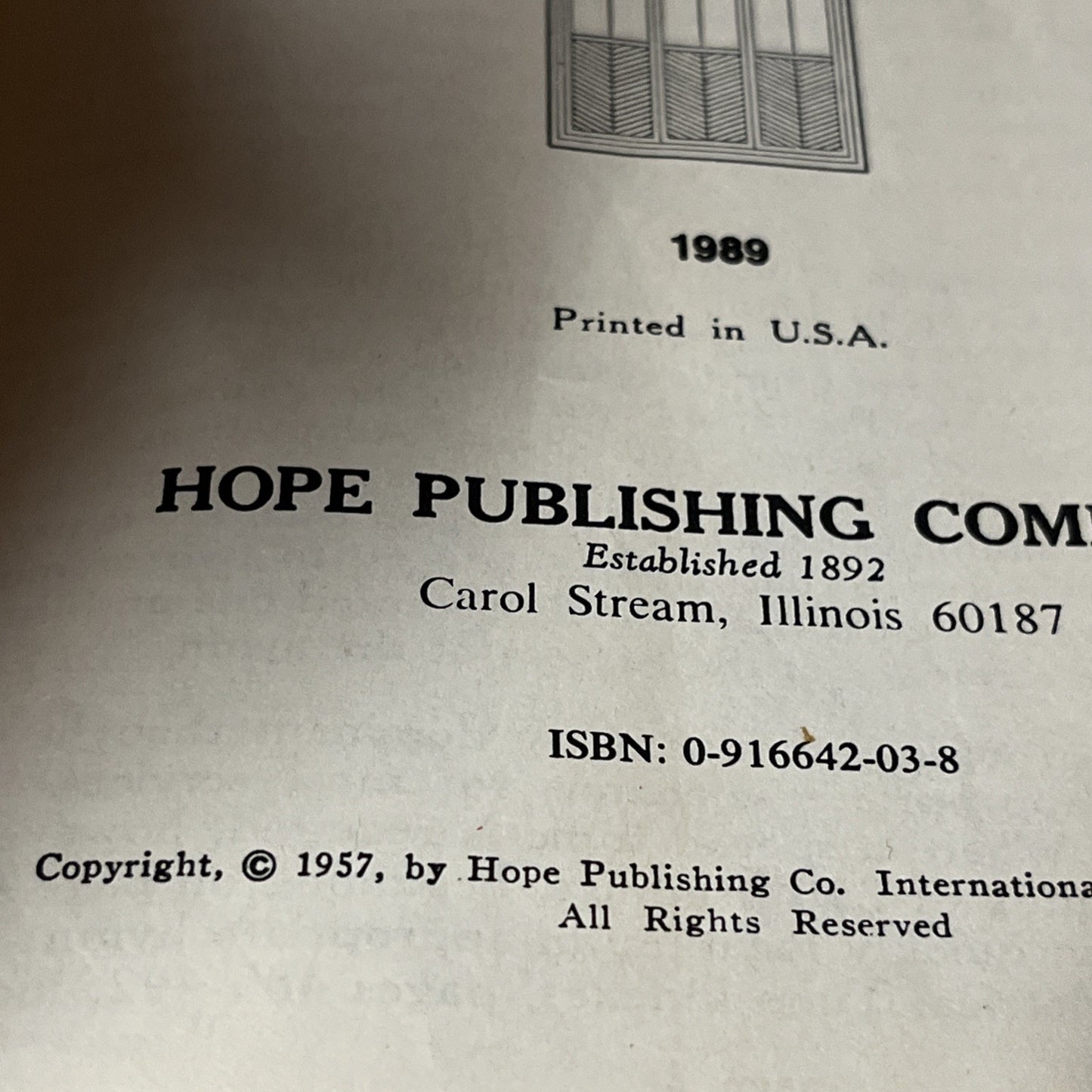 5 Worship and Service Hymnal: Red by Hope Publishing 1989