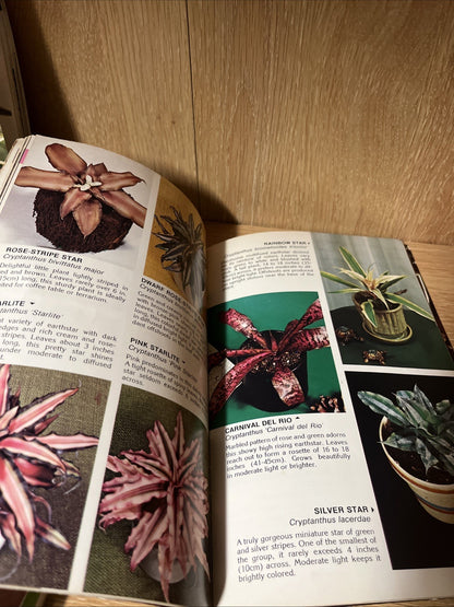 Lot of 4 Books on Indoor Gardening & House Plants The Herb Book, Trees Identity