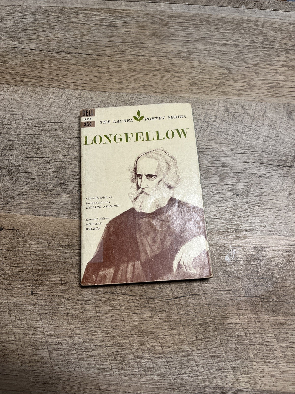 Longfellow The Laurel Poetry Series 1st Ed by Henry Longfellow from Dell 1959