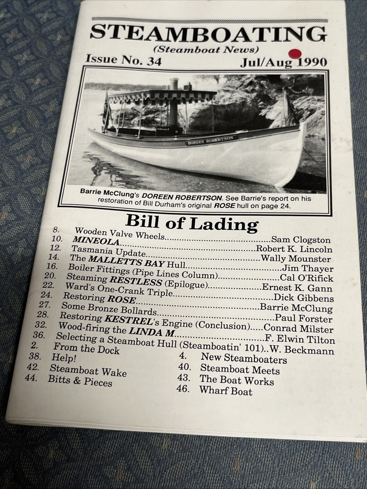 Lot of 13 Steamboating News Issues Mag Fomerly Steamboat News 1990/1991/1992