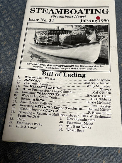Lot of 13 Steamboating News Issues Mag Fomerly Steamboat News 1990/1991/1992