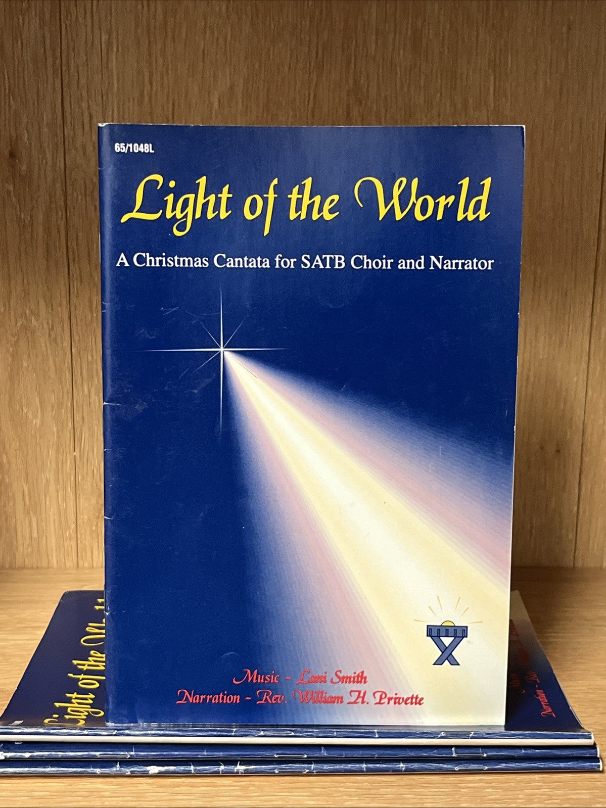 Lot of 4 Light of the World - A Christmas Cantata For SATB Choir..Songbook