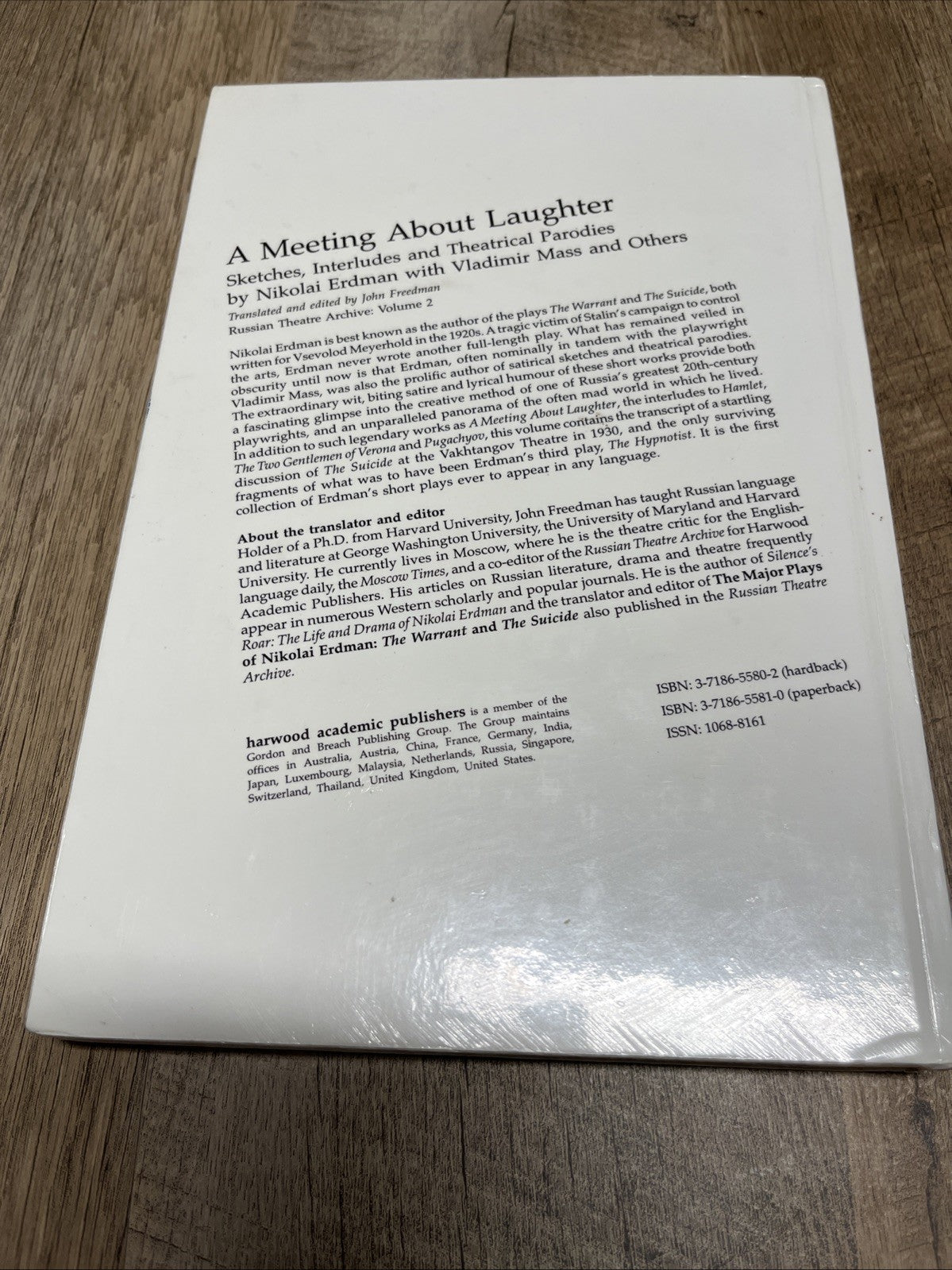 A Meeting About Laughter: Sketches, Interludes and Theatrical Parodies by John F