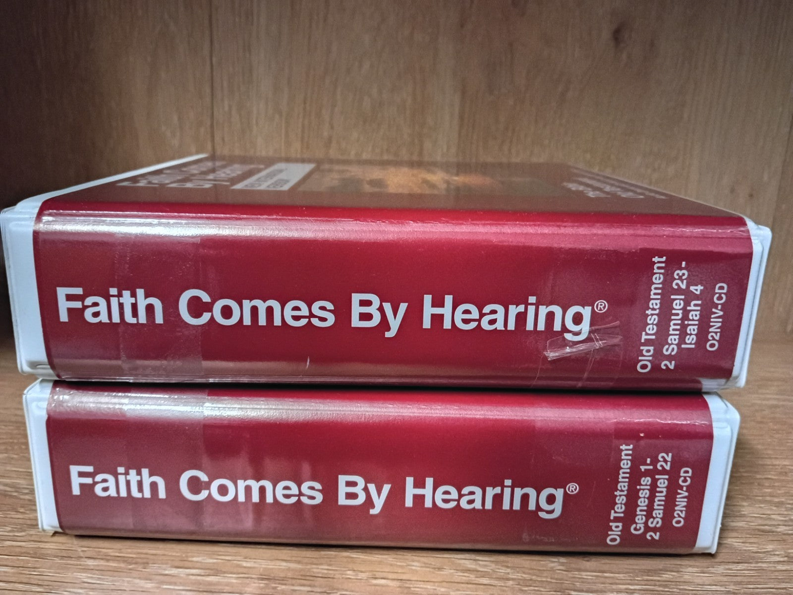 Faith Comes By Hearing -The Bible Old Testament Gene 1- 2 Samuel To Isiah 4 CDs 