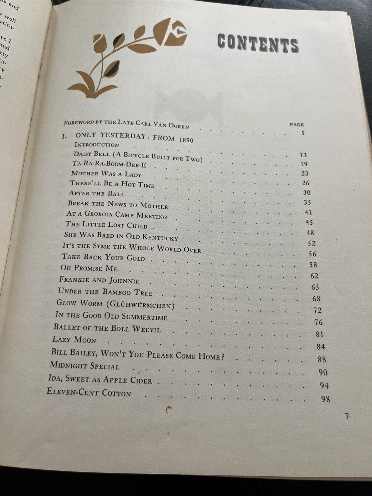 Fireside Book American Songs Folk Music Book Piano Guitar Chords Arrangement