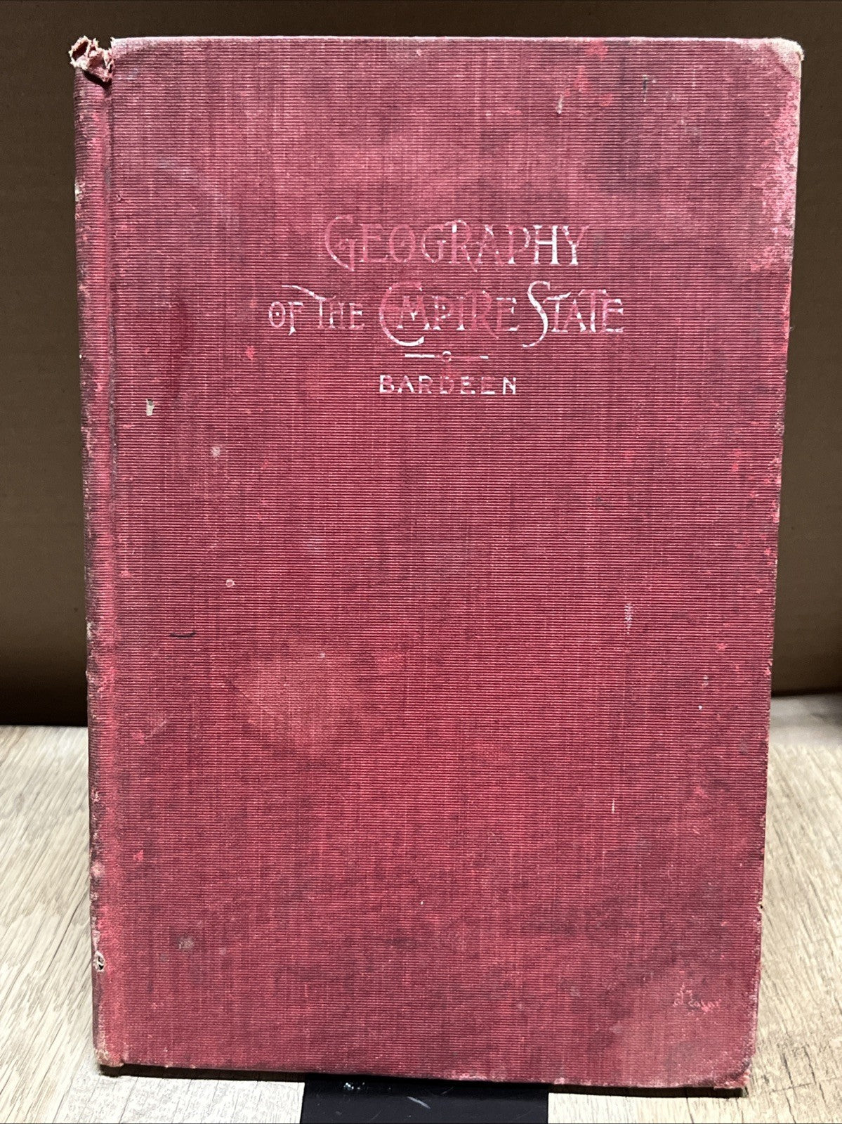 Vintage A Brief Descriptive Geography of the Empire State by C.W. Bardeen 1900