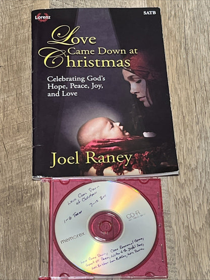 Love Came Down at Christmas - SATB Score with Performance CD SATB