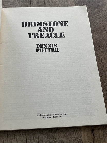 Brimstone and Treacle. A play by Dennis Potter 1983