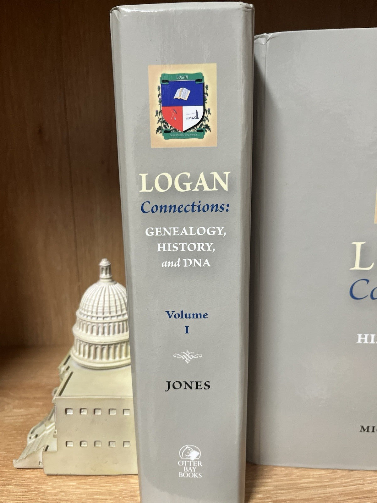 Logan Connections Genealogy,History and DNA Volume I and 2 Sets