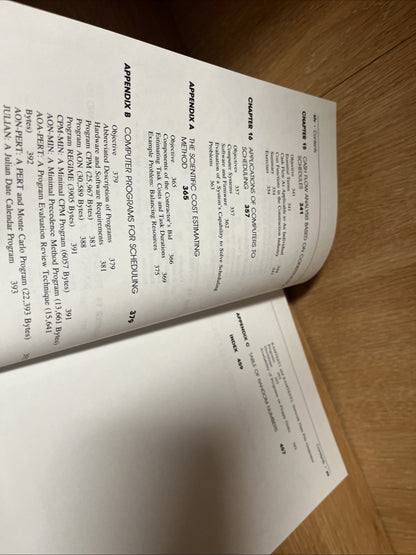 Scheduling Construction Projects First Edition Edward M Willis