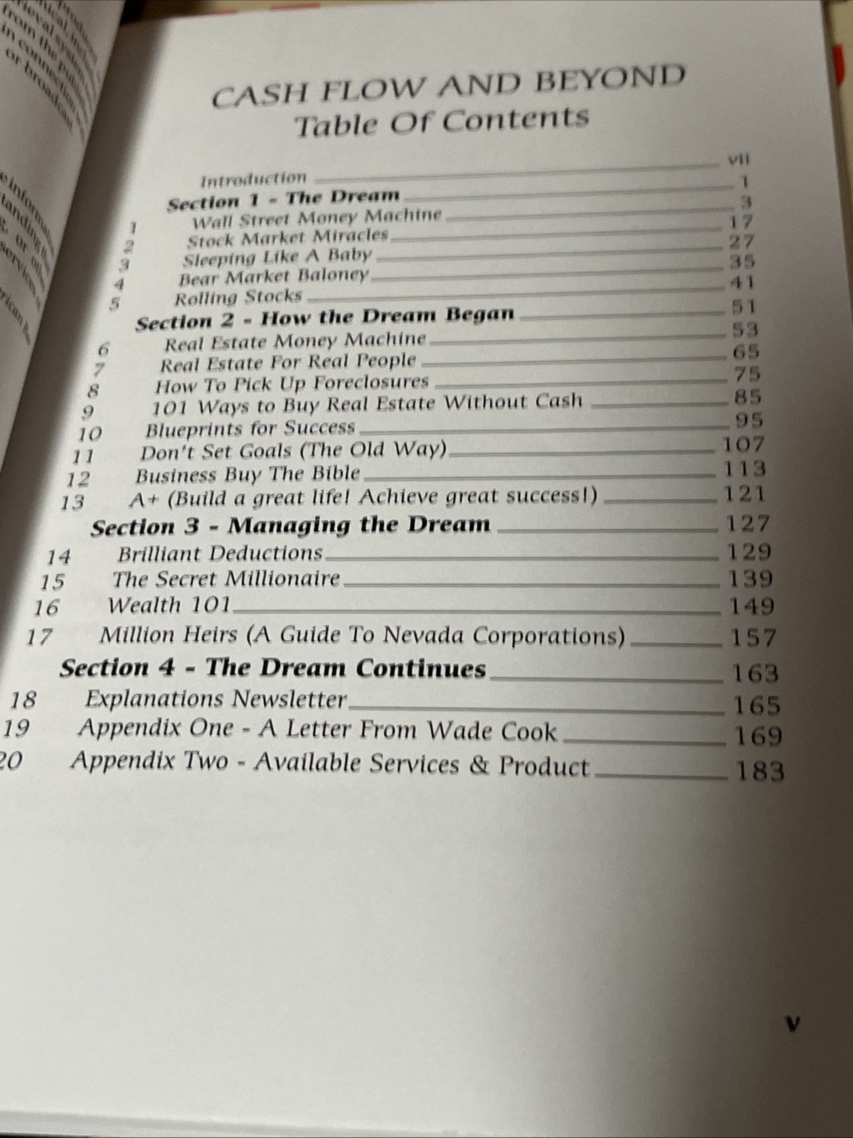 Lot of 5 Business Book,Real Estate Investment, Wealth,Stock Trading, No Money