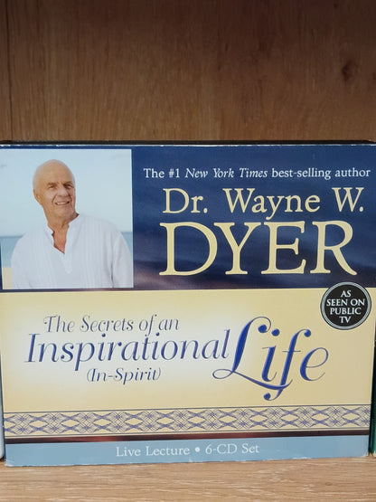Dr. Wayne Dyer Audiobook Lot of 4- Inspirational, Spiritual Solution, Self-Help