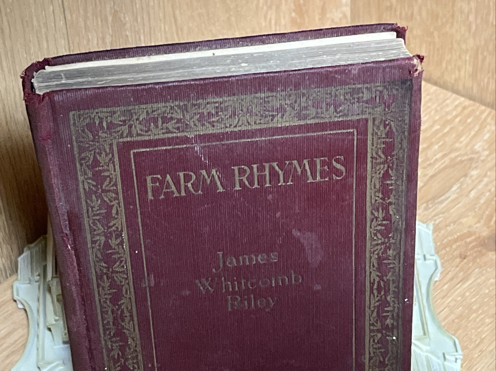 Riley Farm Rhymes Book 1921 James Whitcomb Riley