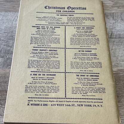 Glory To God ; A Christmas Cantata For Mixed Voices, SATB.. M.Sheet Rob Roy 1931
