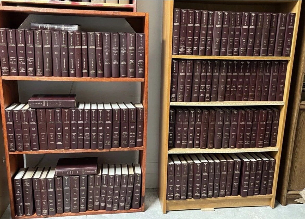 Books for decor; Decorative law books  Lots Of 100