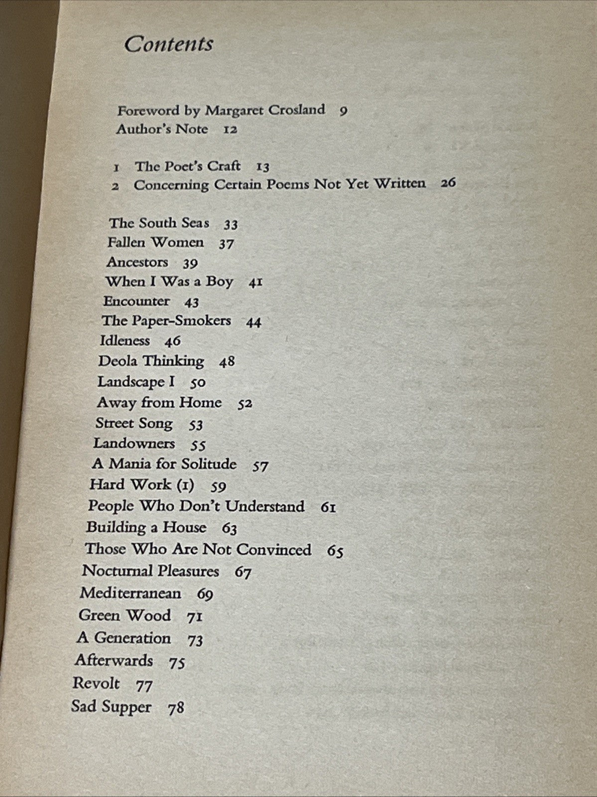 Cesare Pavese Selected Poems, Penguin Modern European Poets. Ex Library 1969