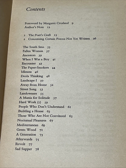 Cesare Pavese Selected Poems, Penguin Modern European Poets. Ex Library 1969