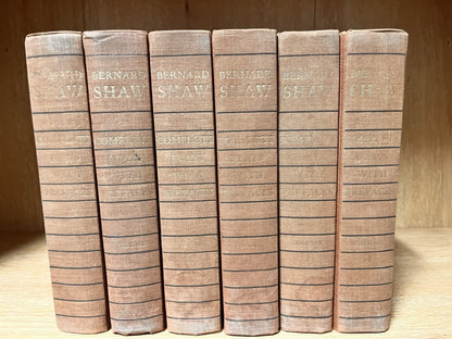 Bernard Shaw Complete Plays with Prefaces, Volume I — 6 Hardcover 1963