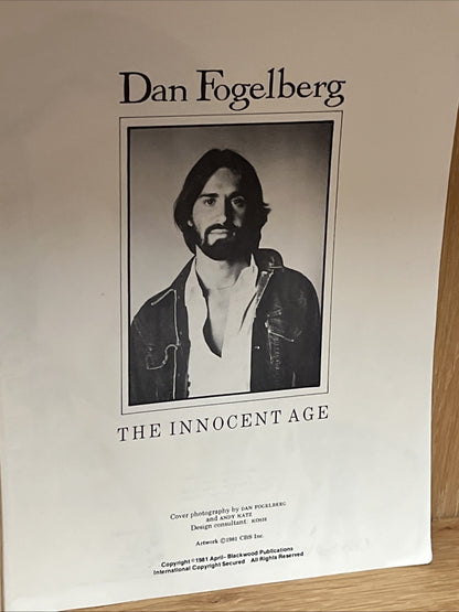 Dan Fogelberg, The Innocent Age,1981 Booklet Only