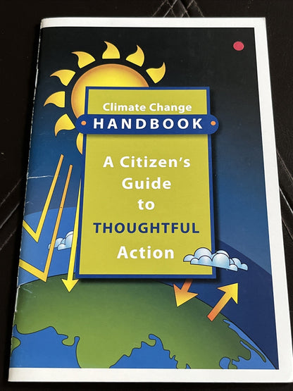 Lot of 2 Climate Change HANDBOOK : A Citizen's Guide.. & Tips For Energy Savers