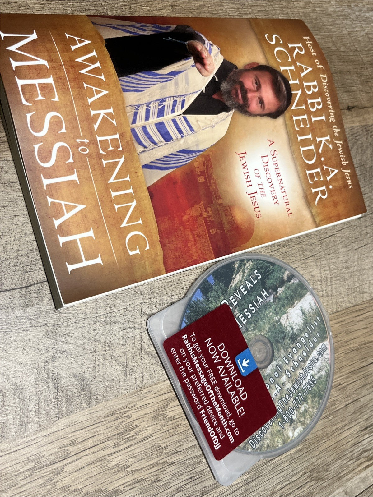 Rabbi K.A Schneider AWAKENING to MESSIAH & Isaiah Reveals The Messiah Audio Cd