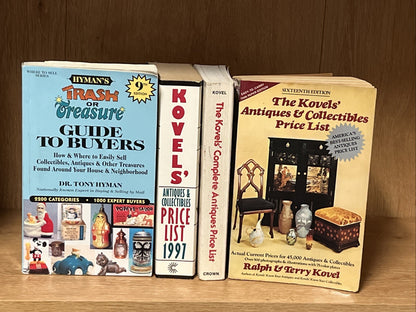 Kovels' Antiques & Collectibles Price List  Hyman’s Trash Or Treasure Book Lot 5