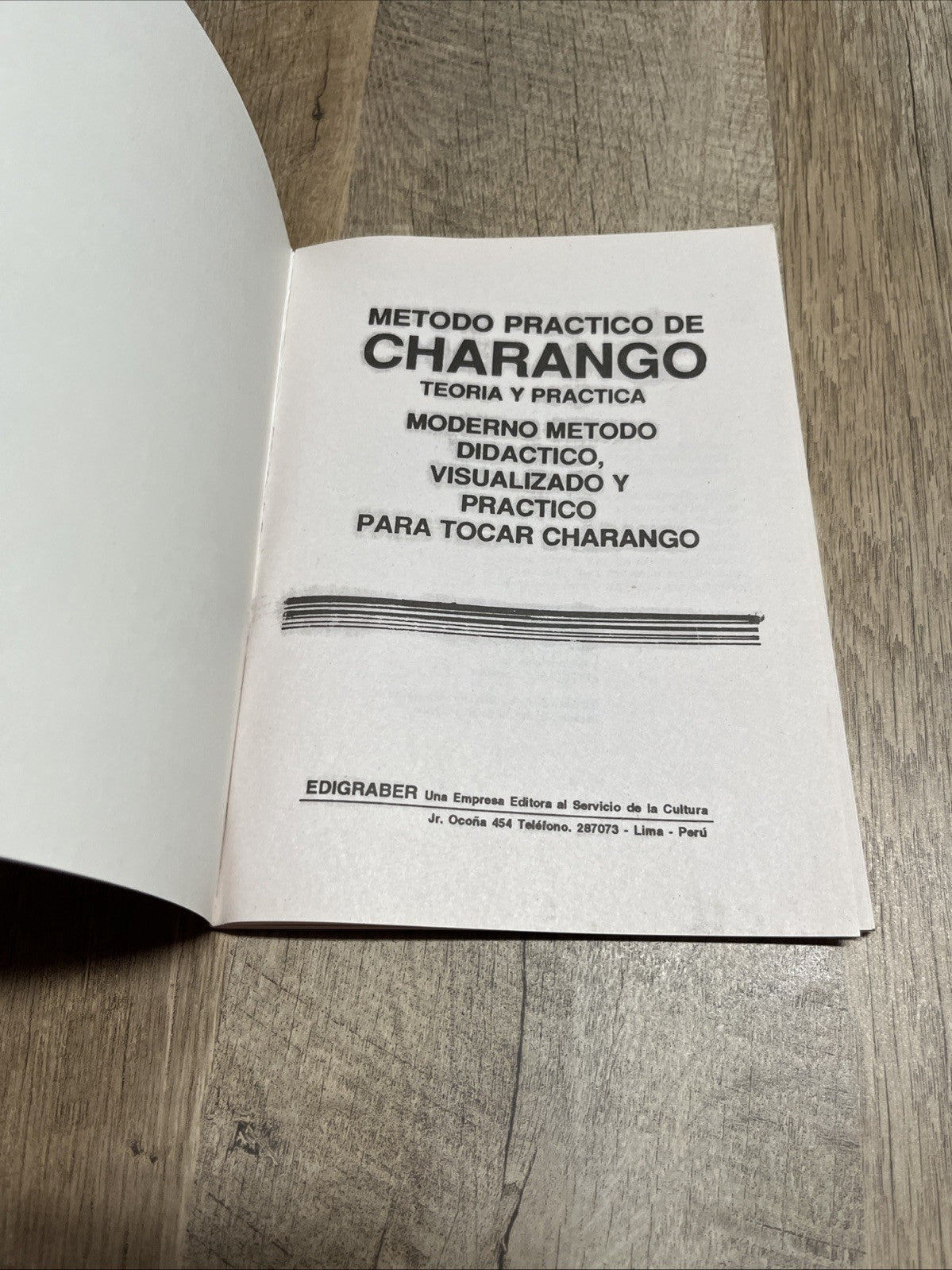Metodo Practico De CHARANGO: Teoría y práctica" Prof. Diego A. Coronado Aymara