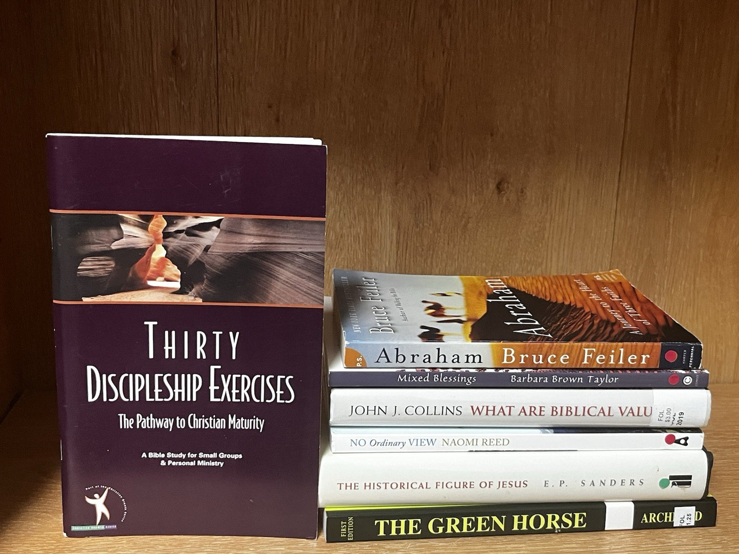 Religious Books Lot of 5Lbs Christian Mixed 7 Pc Book Paperback Hardcover