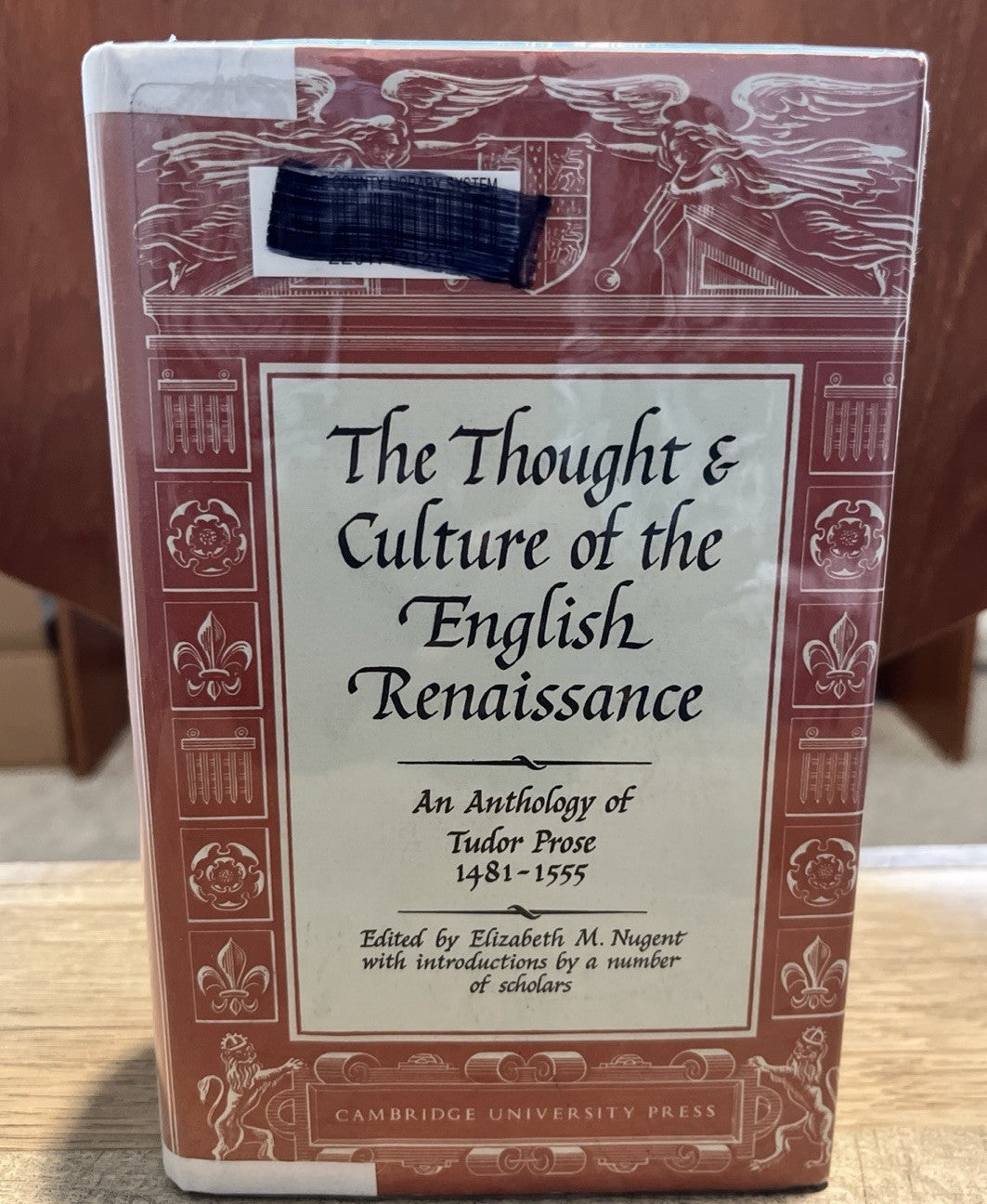 1956 The Thought & Culture Of The English Renaissance Tudor Prose 1481-1555