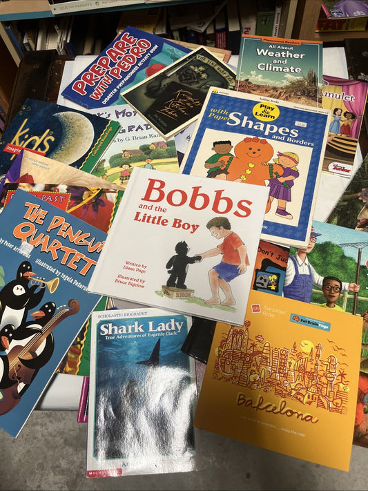 10 LBS of Childrens BABY TODDLER DAYCARE BOARD BOOKS Chunky Books *RANDOM MIX*