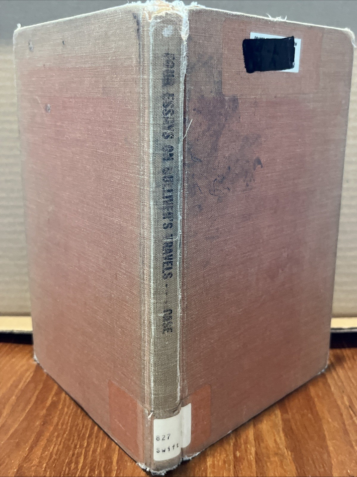 Four Essays on Gulliver's Travels By Arthur Case - (1958) Ex Lib