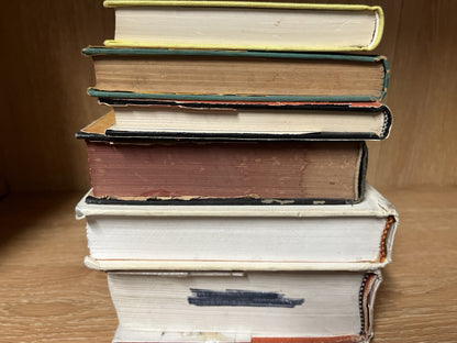 Vintage Book Lot Of 5 Mark Twain, John Beecroft, George Boas