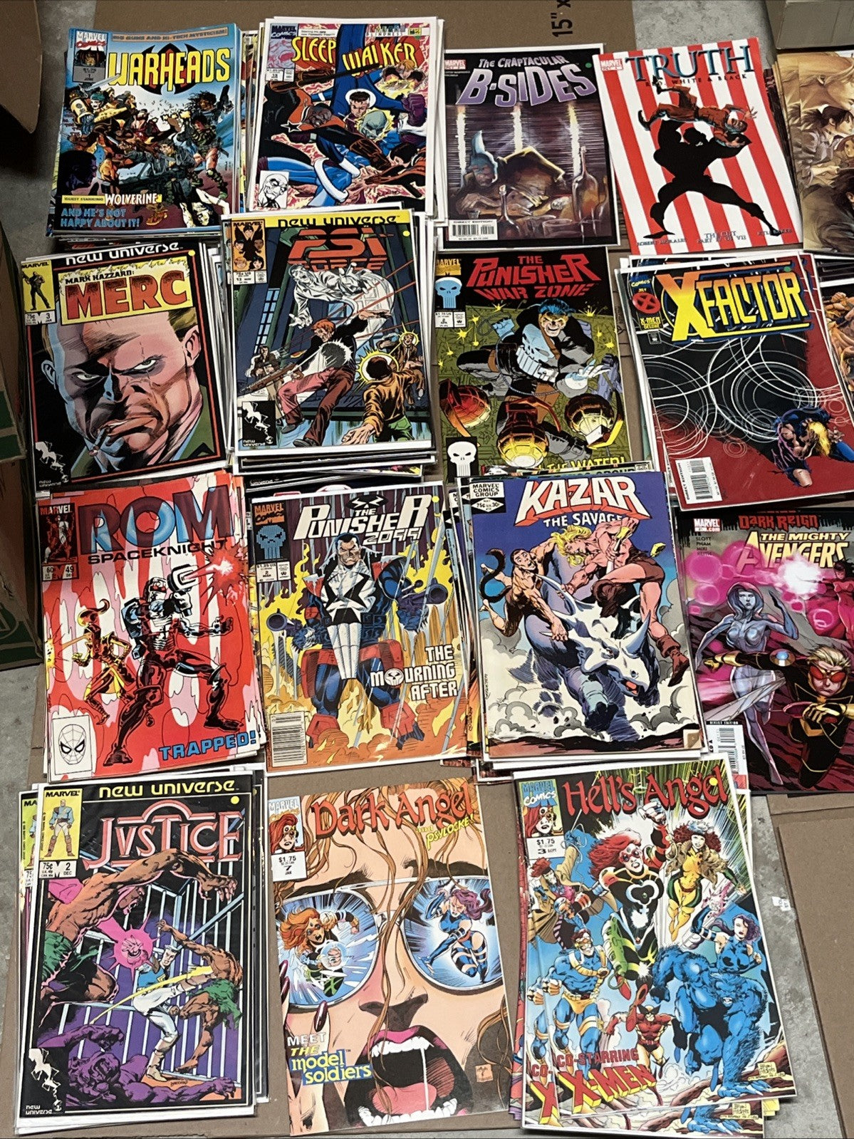 COMIC BOOK BULK LOT 21 COMICS Marvel Comics-