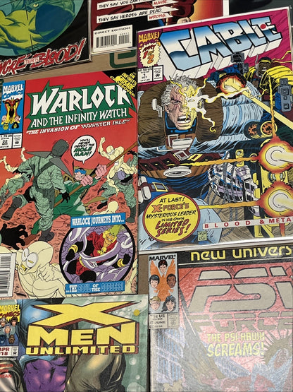 COMIC BOOK LOT Mixed 50 Marvel Comics-Ultimate/Thunder Strike Cable