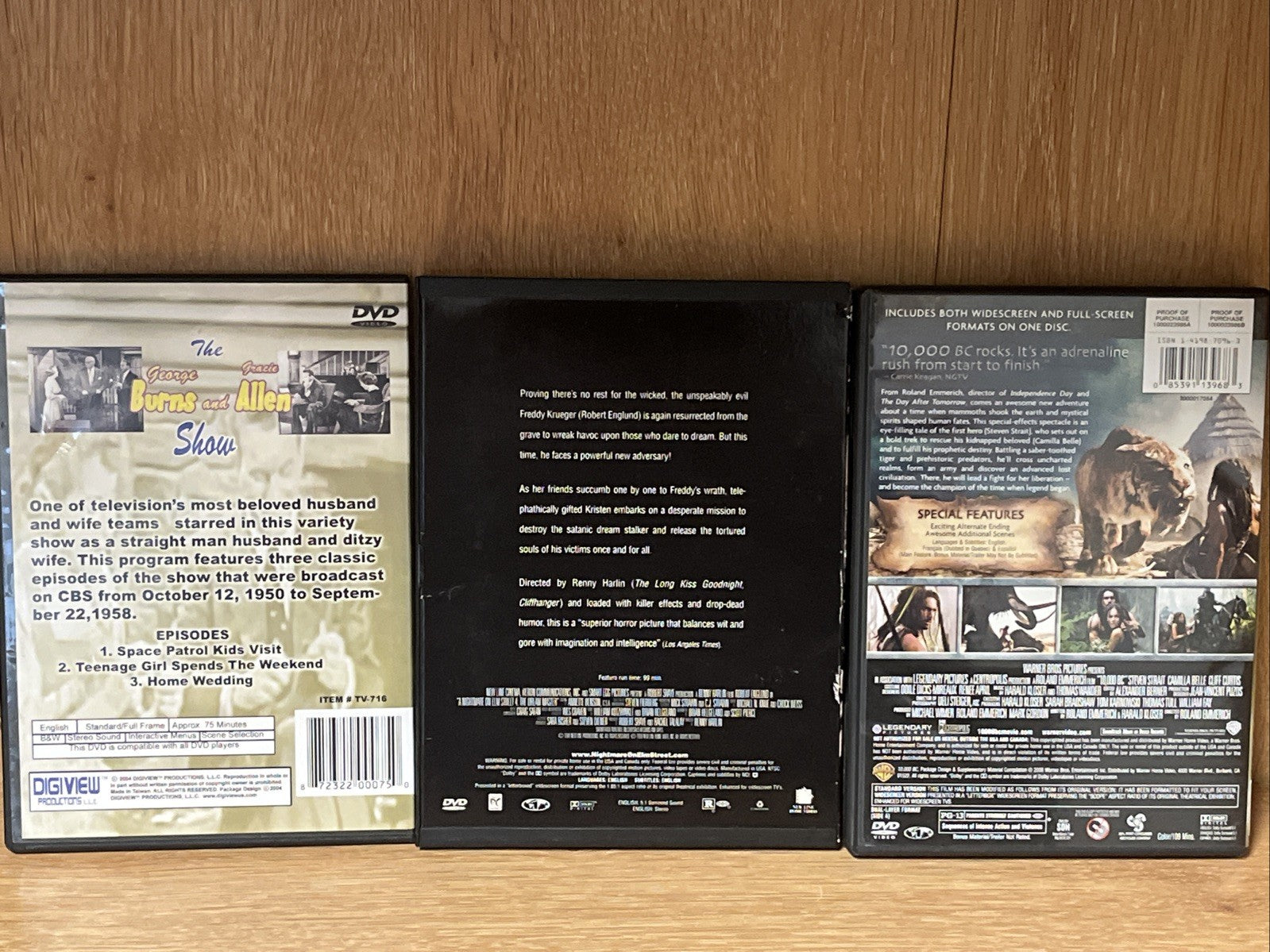 3 lot dvd movies assorted