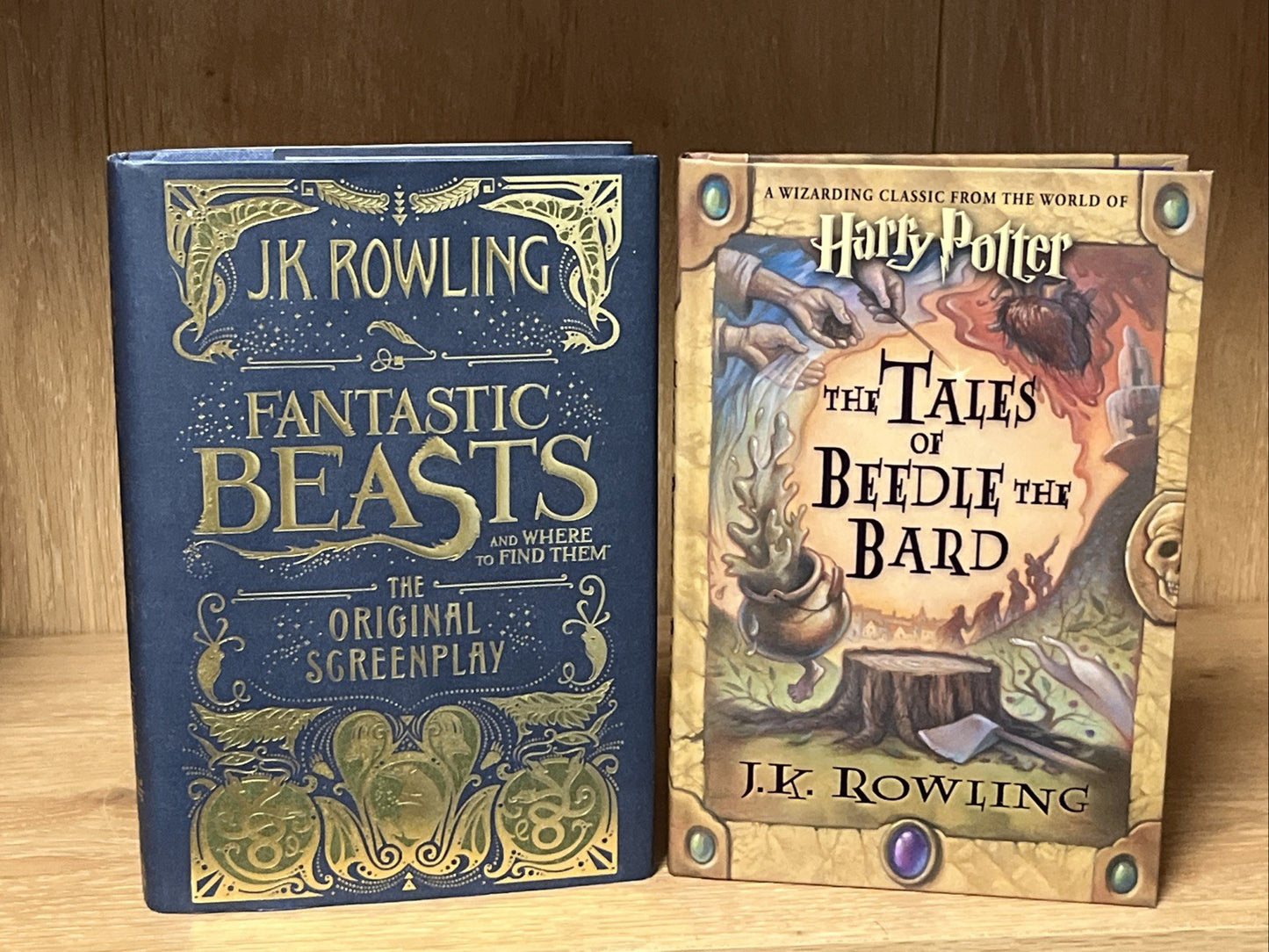 J.K Rowling ,The Tales Of Beedie The Bard & Fantastic Beasts and Where to Find..