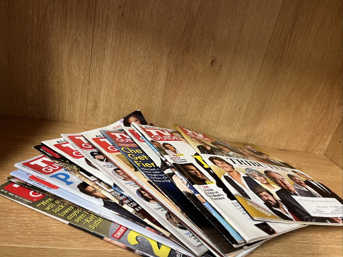 2000's Lot Of 15 TV Guide Magazines