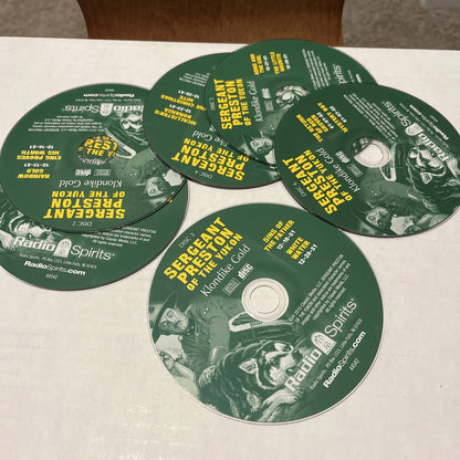 Sergeant Preston of the Yukon Klondike Gold 6 CD’s Radio Spirits
