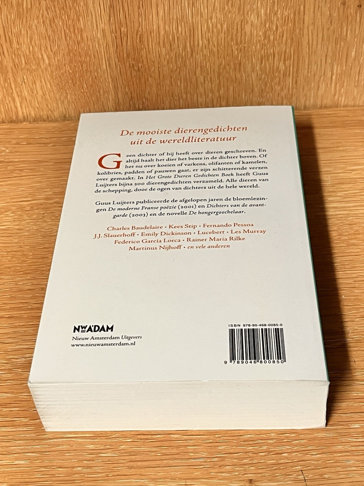 Het Grote Dieren Gedichtenboek Deze editie verscheen