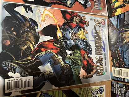 Lot of 11 Sovereign Seven #1 to #8 & #23#28 #29 DC Comic Books Chris Claremont