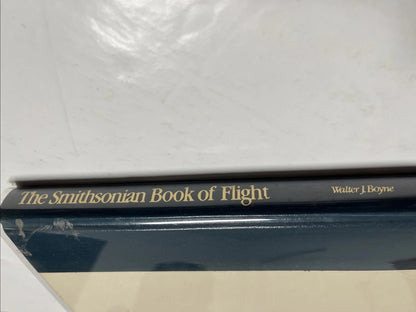 The Smithsonian Book of Flight Walter J Boyne Hardcover Dust Jacket Cover 1987