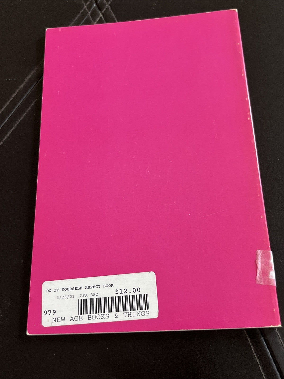 DO-IT-YOURSELF ASPECT BOOK By Emylu L. Hughes