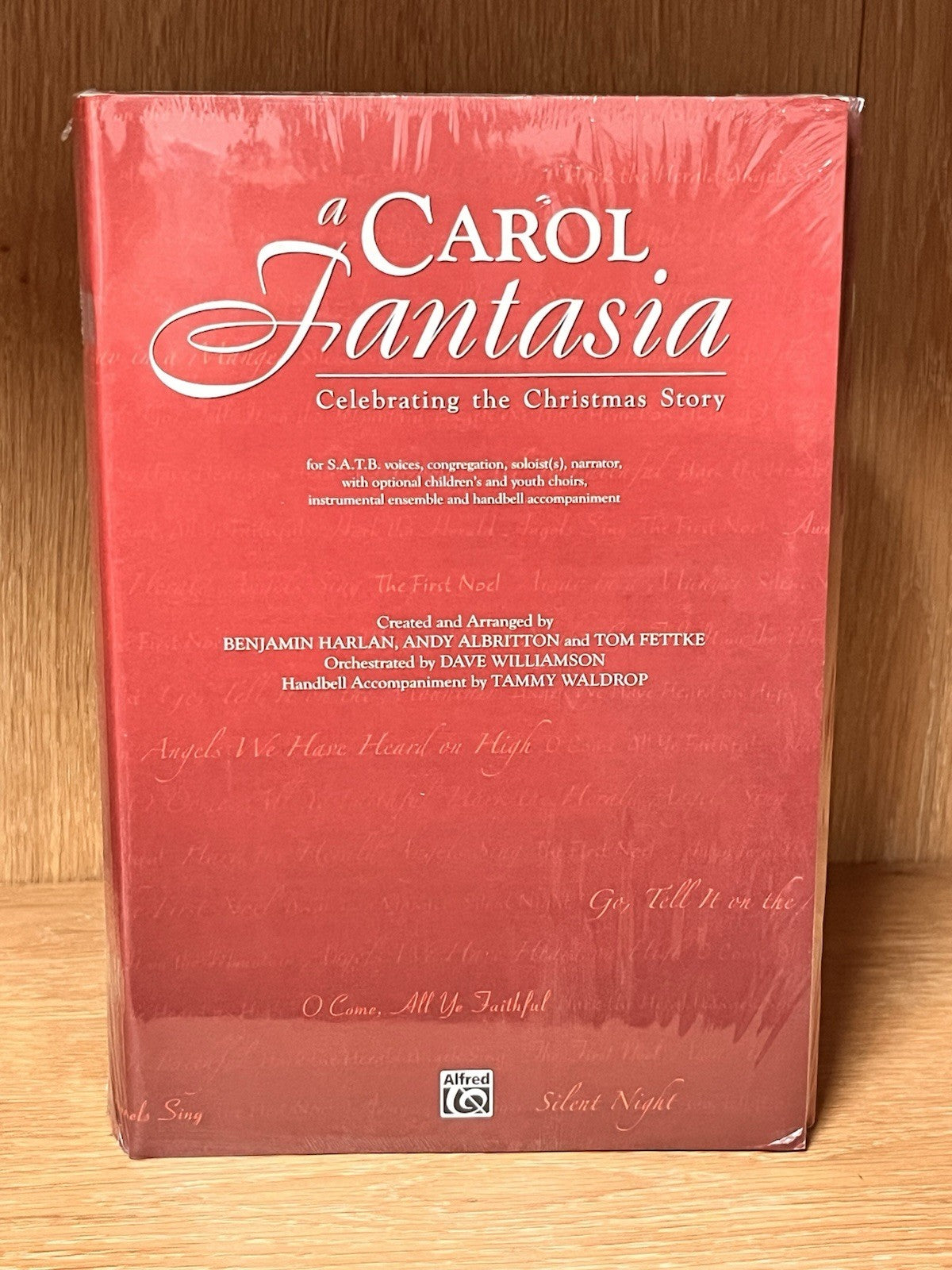Lot of 20 A Carol Fantasia: Celebrating the Christmas Story For SATB,Voices..